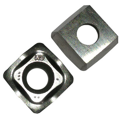 Tungsten Turning Inserts Silver SDMT Cutting Tool Inserts For Steel