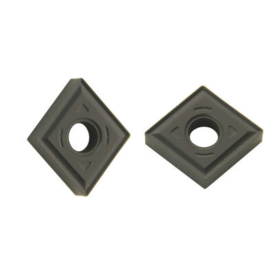 Black CNC Blade Square Carbide Inserts For Steel Finishing CNMG120404-FV