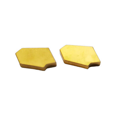 Parting And Grooving Carbide Cut Off Inserts Multilayer Coated GQD404-GE